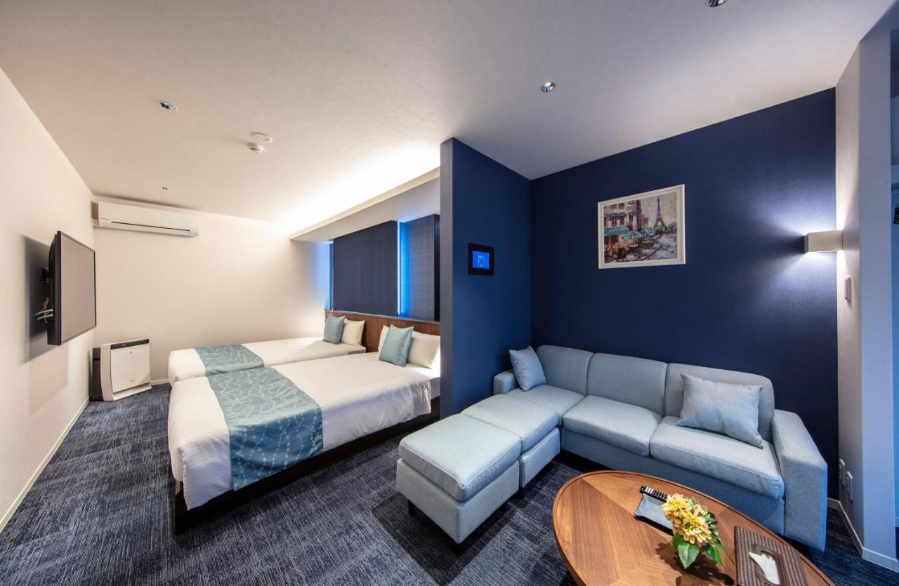 Grand Base Okayama Ekimae Aparthotel ภายนอก รูปภาพ
