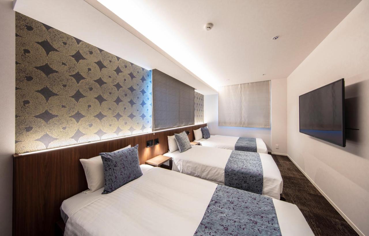 Grand Base Okayama Ekimae Aparthotel ภายนอก รูปภาพ