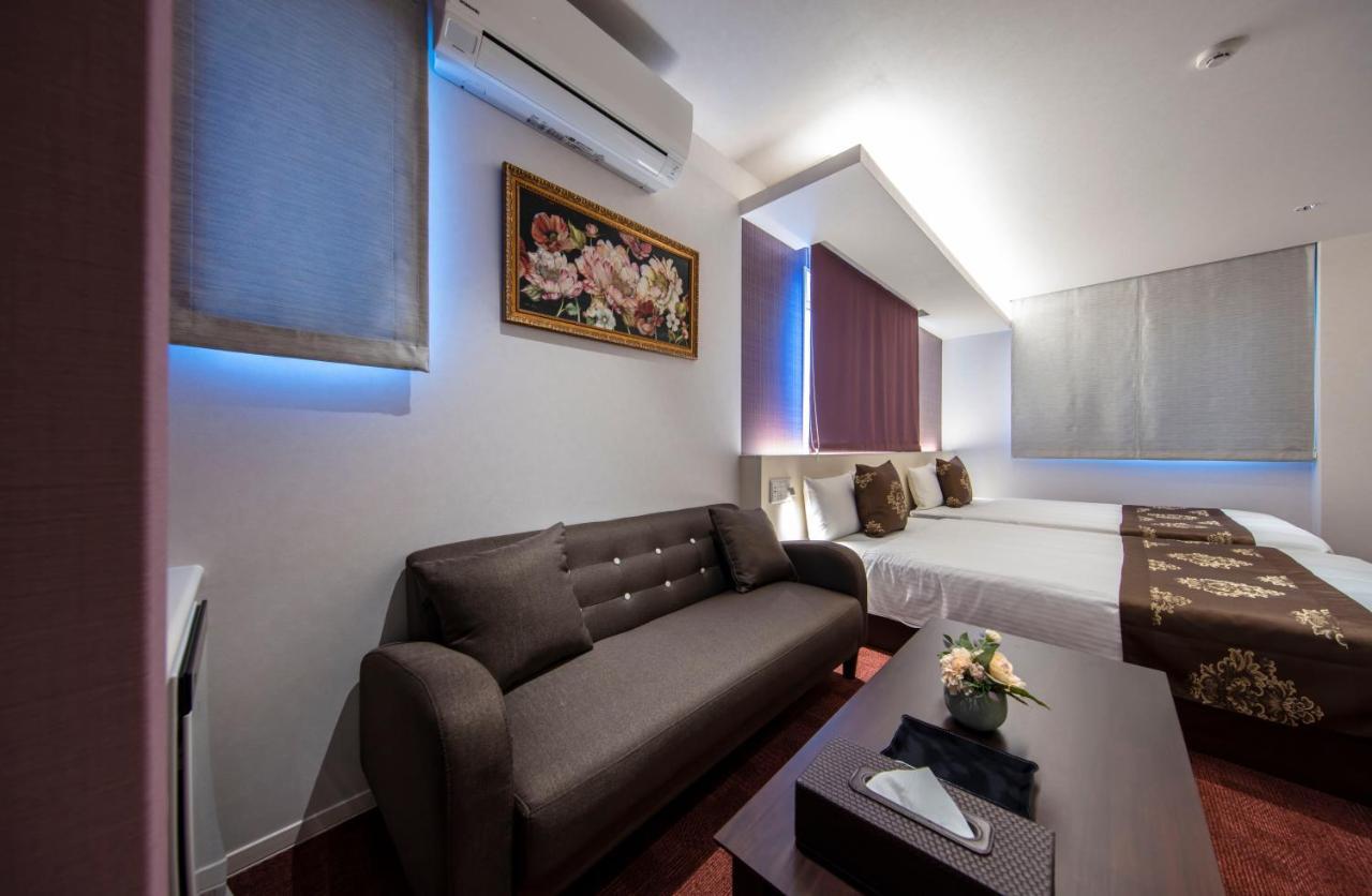 Grand Base Okayama Ekimae Aparthotel ภายนอก รูปภาพ