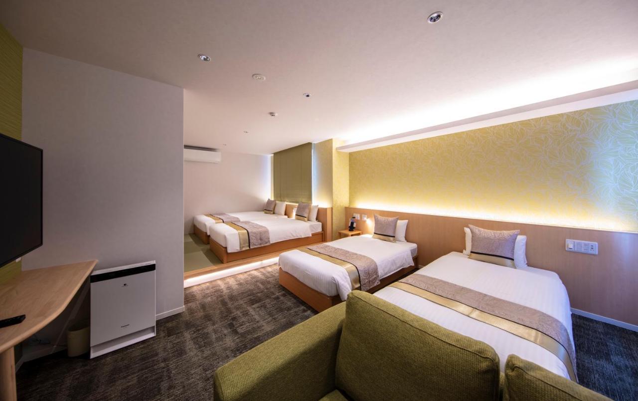 Grand Base Okayama Ekimae Aparthotel ภายนอก รูปภาพ